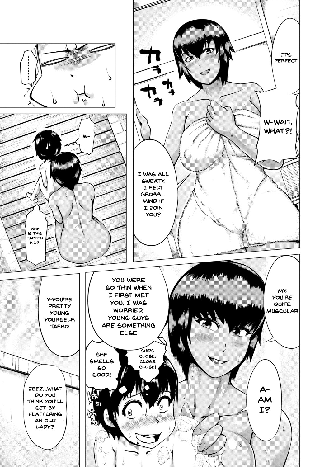 Hentai Manga Comic-The Meat Wall Squeeze -With Thick Milf Bodies- Ch.1-5-Read-6